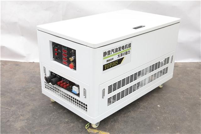 大泽动力静音10kw汽油发电机组