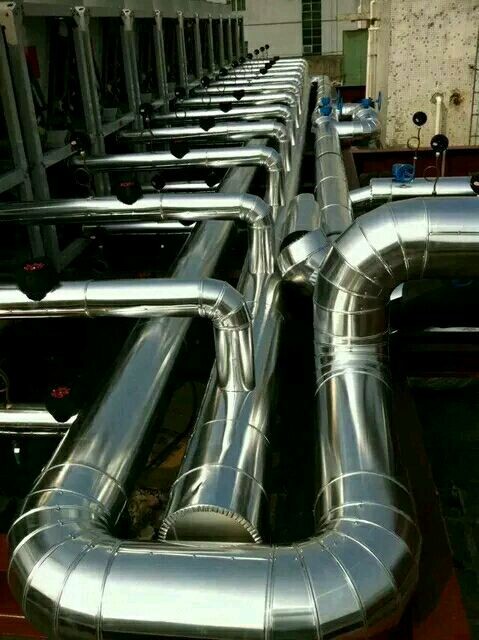 通辽气动传输管道保温工程承包橡塑不锈钢保温
