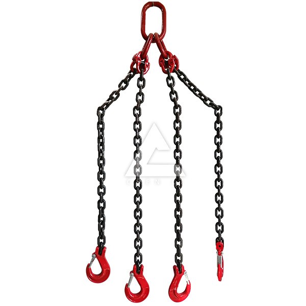 链条索具提升重物时怎样避免摇晃？