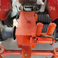 拽电缆拖拉机绞磨 四轮牵引绞磨机 电力拉电缆设备