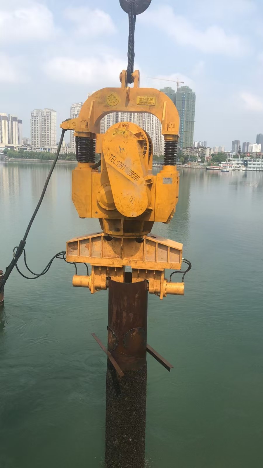 湖北君环机械出租振动锤