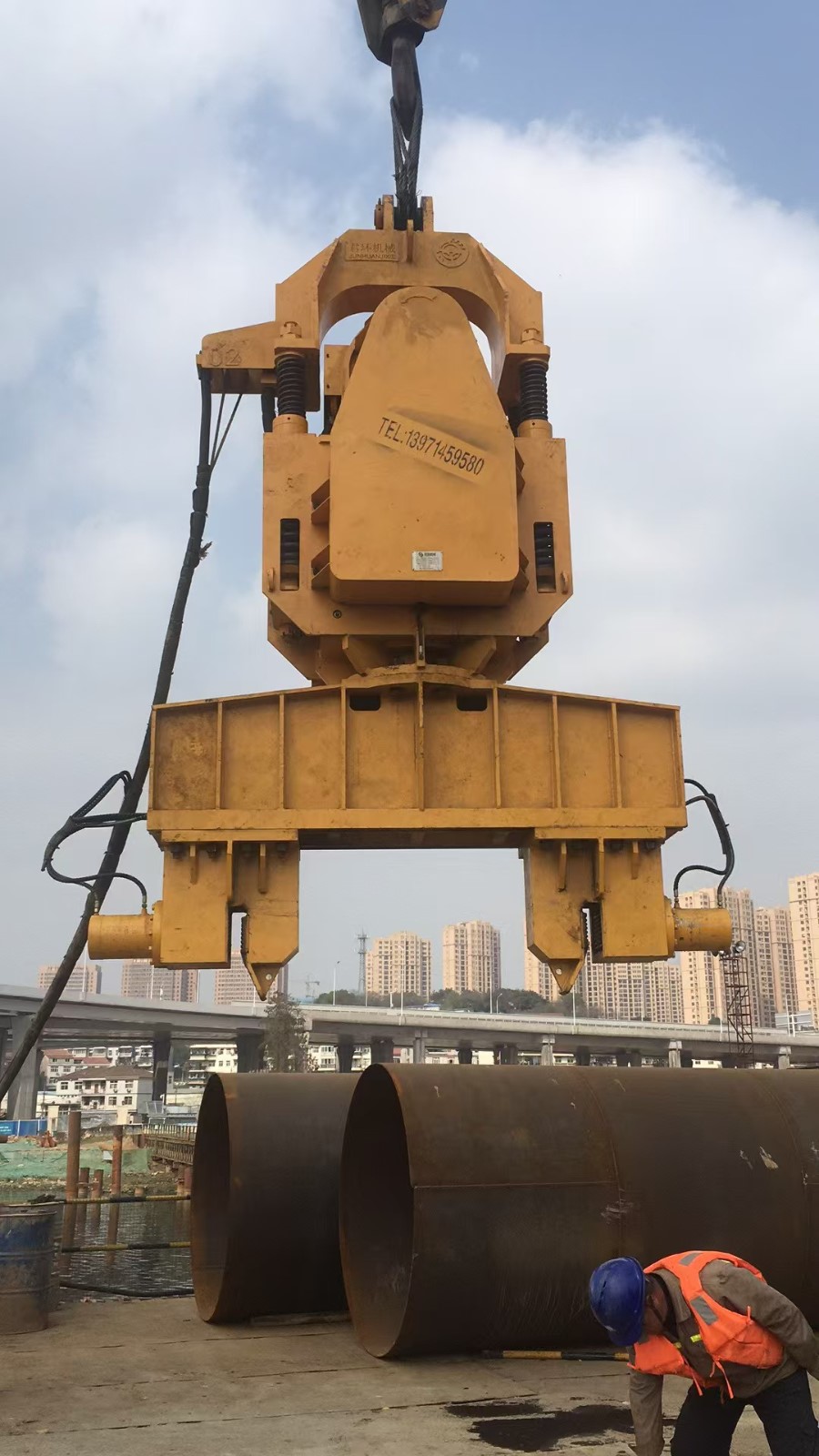 湖北君环机械出租出售各种型号振动锤图6