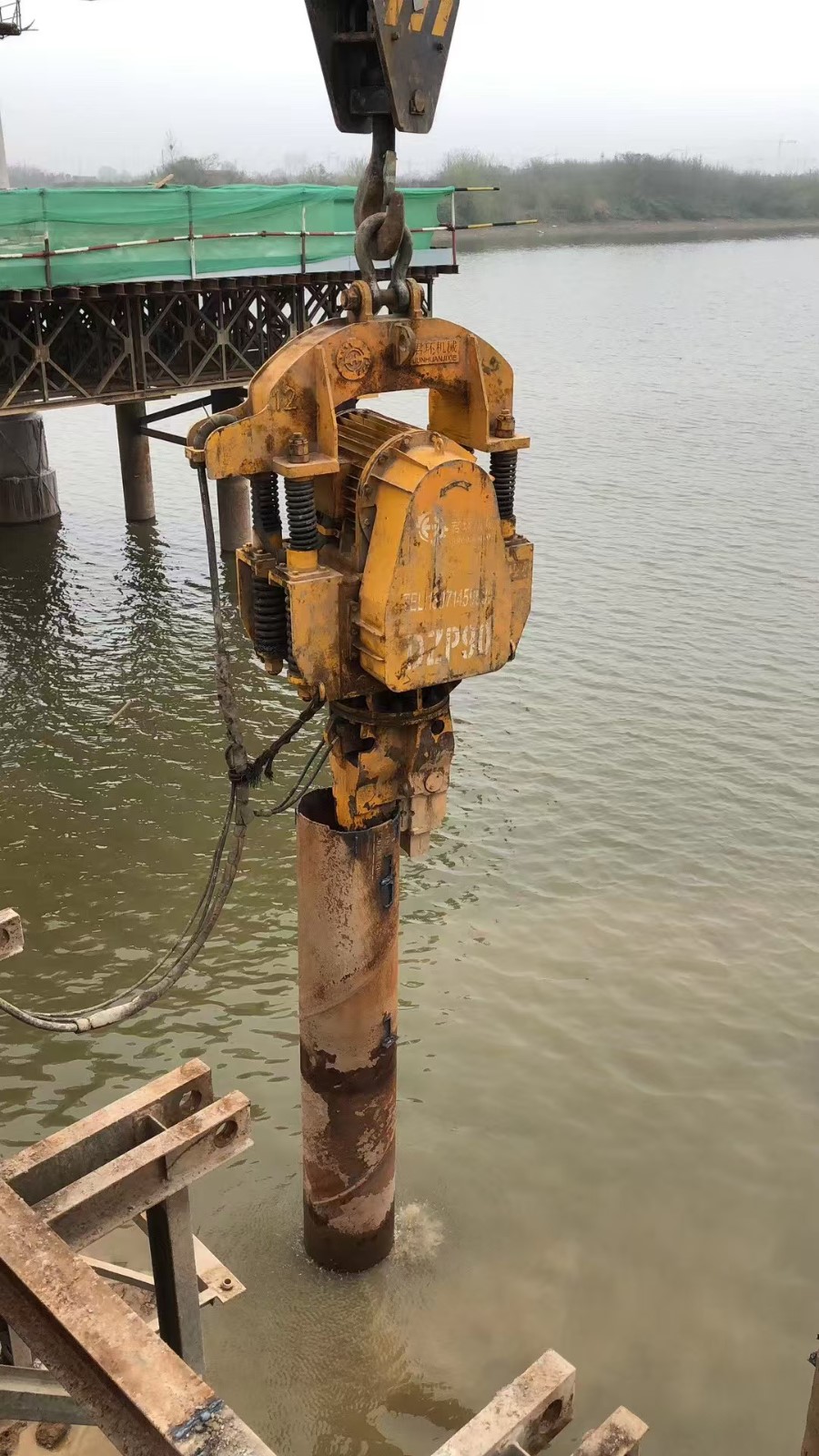 湖北君环机械出租出售DZJ-135振动锤